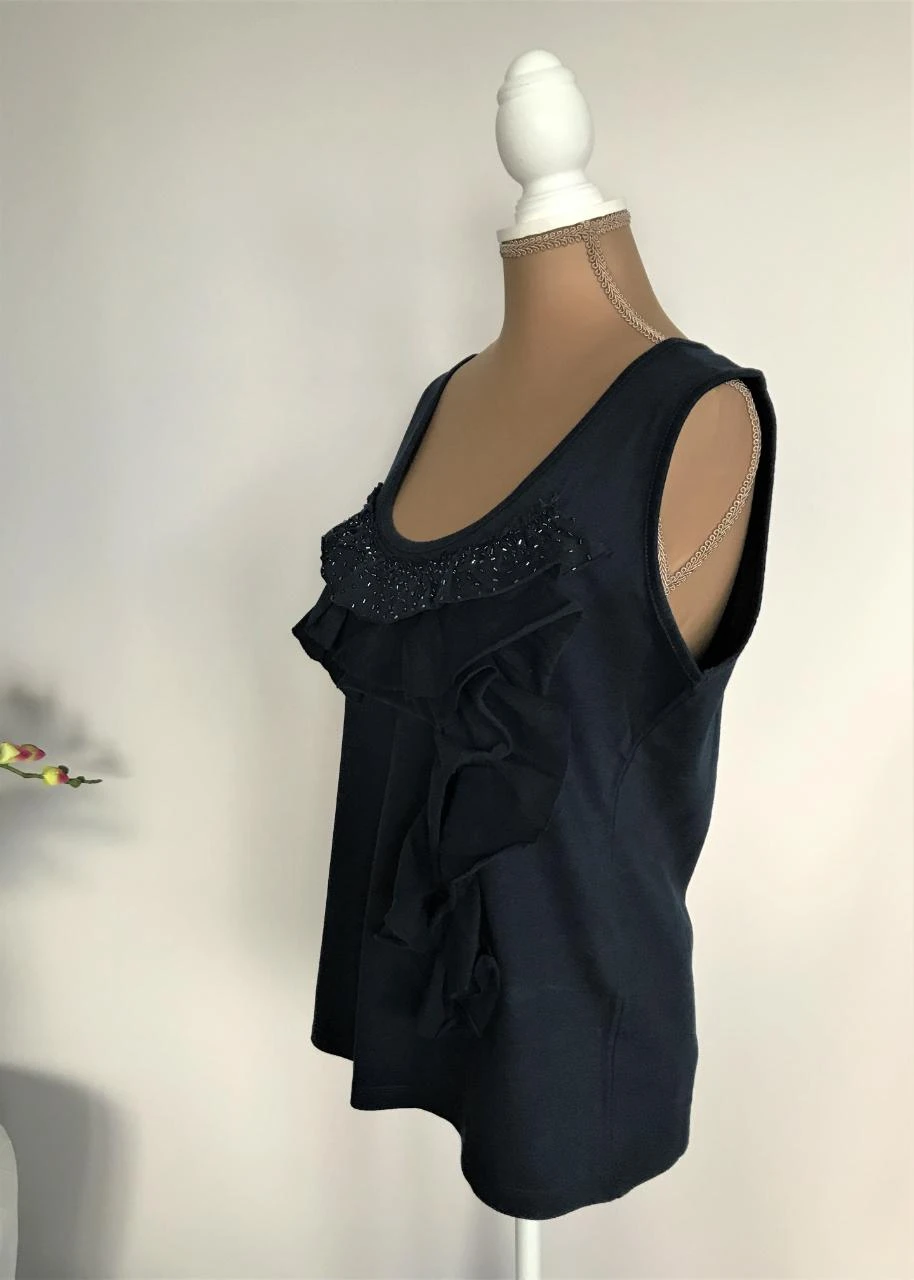 Very Simple 48/42 dark blue sleeveless. – photo 2